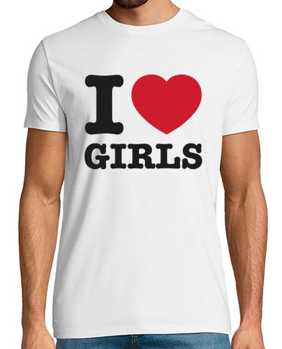 Camiseta Hombre Manga Corta I Love Girls laTostadora - latostadora.com - Modalova