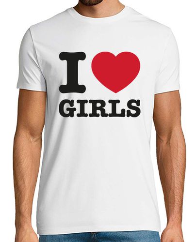 Camiseta I Love Girls - latostadora.com - Modalova