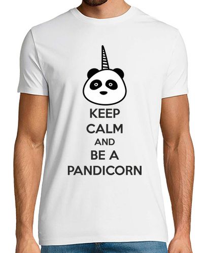 Camiseta Camisetas Keep calm and be a pandicorn - latostadora.com - Modalova