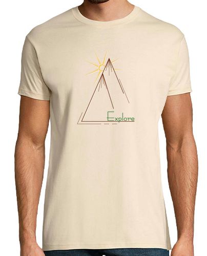 Camiseta Explora la montaña - latostadora.com - Modalova