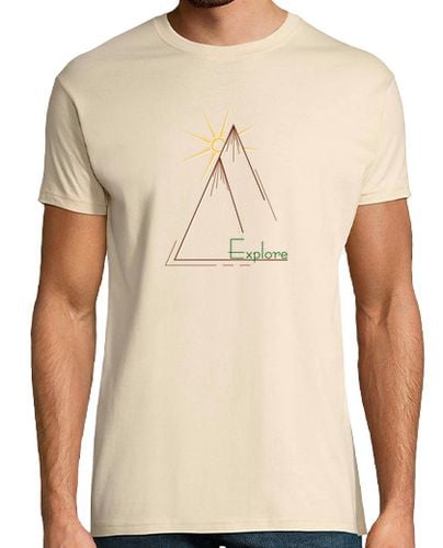 Camiseta Hombre Manga Corta Explora la montaña laTostadora - latostadora.com - Modalova