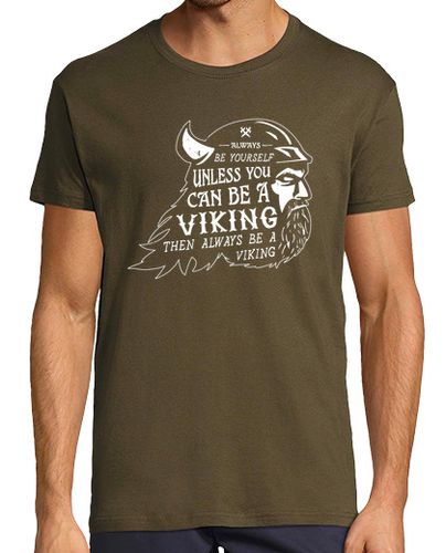 Camiseta siempre será un vikingo - latostadora.com - Modalova