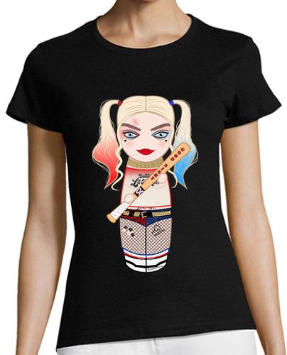 Camiseta mujer Kokeshi Harley Q laTostadora - latostadora.com - Modalova