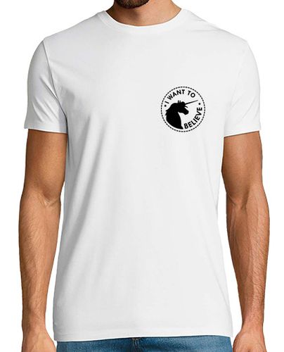 Camiseta I want to believe in unicorns - M/Tee - latostadora.com - Modalova