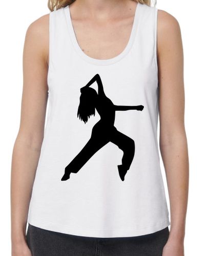 Camiseta Mujer Tirantes Loose Fit la muchacha de baile de estilo libre laTostadora - latostadora.com - Modalova