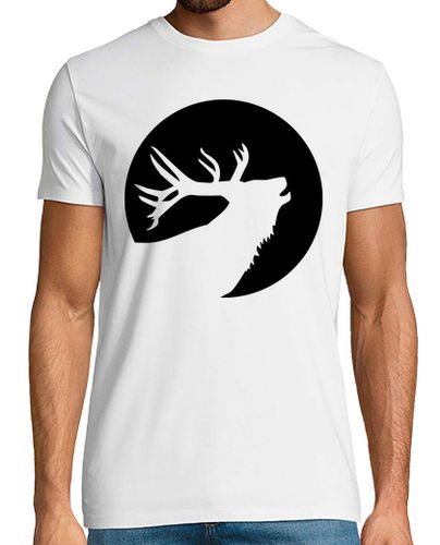 Camiseta noche de luna ciervos - latostadora.com - Modalova