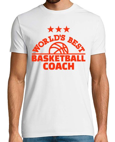 Camiseta Hombre Manga Corta mejor entrenador de baloncesto del mundo laTostadora - latostadora.com - Modalova