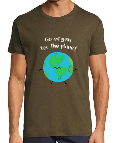 Camiseta Go vegan for the planet - latostadora.com - Modalova