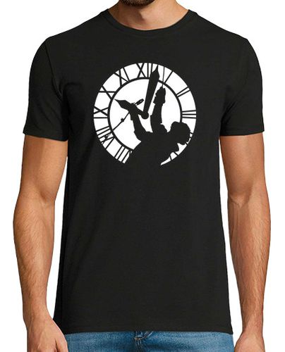 Camiseta Doc Brown en la Torre del Reloj (Regreso al Futuro) laTostadora - latostadora.com - Modalova