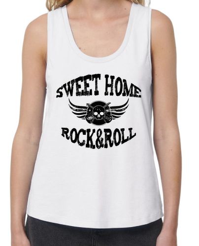 Camiseta mujer Sweet home rock and roll laTostadora - latostadora.com - Modalova