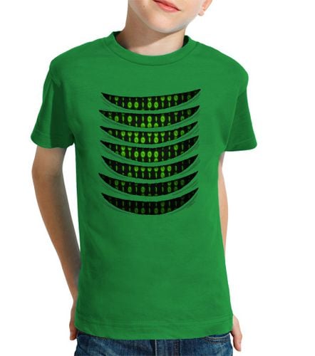 Camiseta Niño Manga Corta Binary Code Inside laTostadora - latostadora.com - Modalova