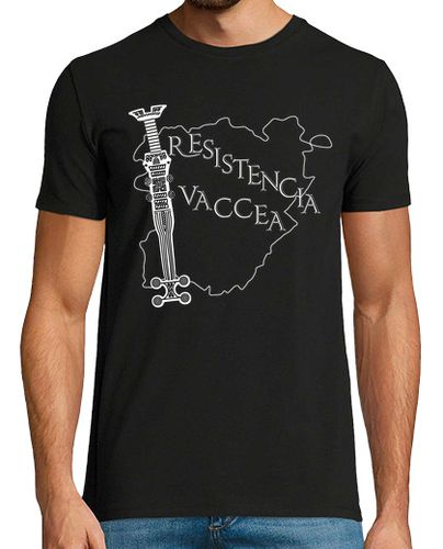 Camiseta Hombre Manga Corta Resistencia vaccea n.º 2, para fondo oscuro laTostadora - latostadora.com - Modalova