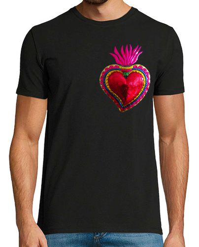 Camiseta Hombre Manga Corta Camiseta Sagrado Corazón laTostadora - latostadora.com - Modalova