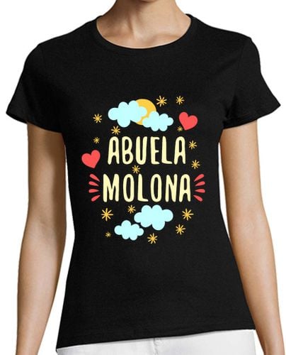 Camiseta Mujer Manga Corta Abuela Molona laTostadora - latostadora.com - Modalova