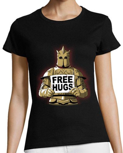 Camiseta mujer abrazos gratis por la montaña - latostadora.com - Modalova