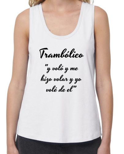 Camiseta mujer Mujer tramboliko, sin mangas, blanca laTostadora - latostadora.com - Modalova