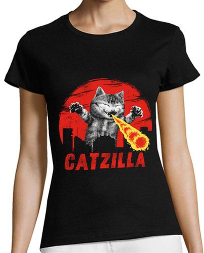 Camiseta mujer camisa para mujer catzilla - latostadora.com - Modalova