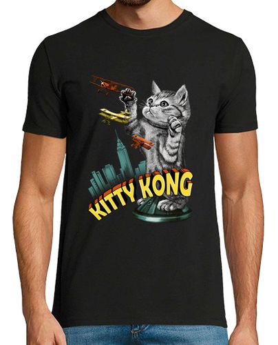 Camiseta camiseta mens gatito kong - latostadora.com - Modalova
