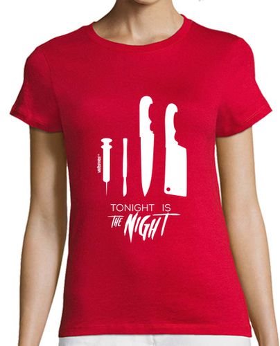 Camiseta mujer Dexter - Tonight is the night - latostadora.com - Modalova