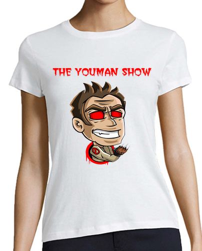 Camiseta mujer Camiseta. Logo del canal The Youman Show, mujer manga corta - latostadora.com - Modalova