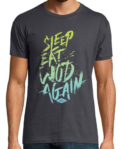Camiseta Sleep, Eat, Wod, Again - latostadora.com - Modalova