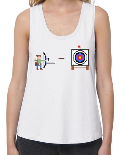 Camiseta mujer Archery retro arcade 3 - latostadora.com - Modalova