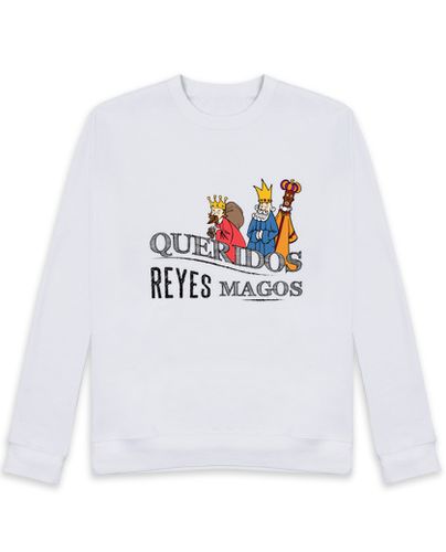 Sudadera Sin Capucha Unisex Queridos reyes magos laTostadora - latostadora.com - Modalova