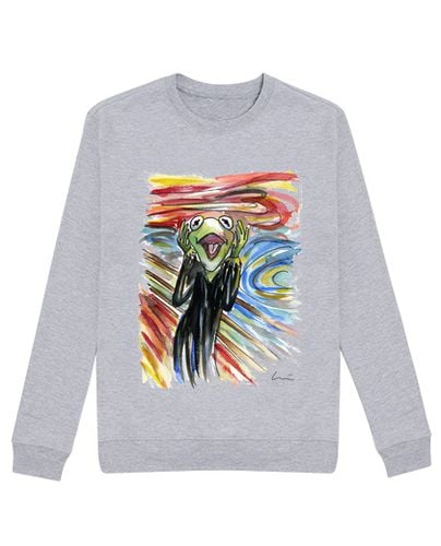 Sudadera Sin Capucha Unisex El Grito de Gustavo laTostadora - latostadora.com - Modalova