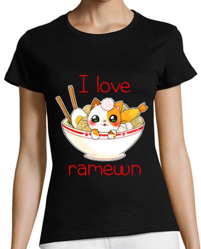 Camiseta mujer I love ramewn - latostadora.com - Modalova