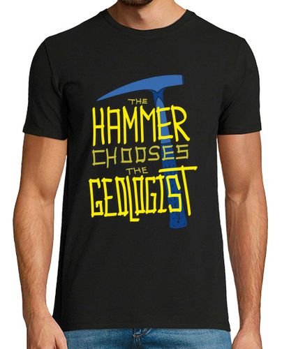 Camiseta Hombre Manga Corta The Hammer chooses the Geologist laTostadora - latostadora.com - Modalova