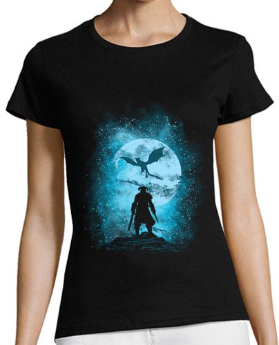 Camiseta mujer cazador de dragones - latostadora.com - Modalova