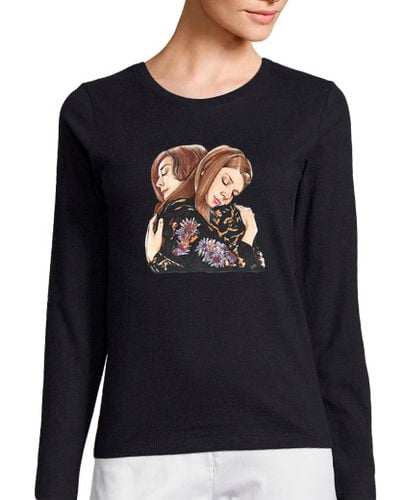 Camiseta Mujer Manga Larga Willow y Tara laTostadora - latostadora.com - Modalova