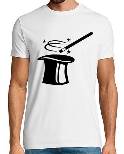 Camiseta Hombre Manga Corta palillo sombrero de copa del mago laTostadora - latostadora.com - Modalova