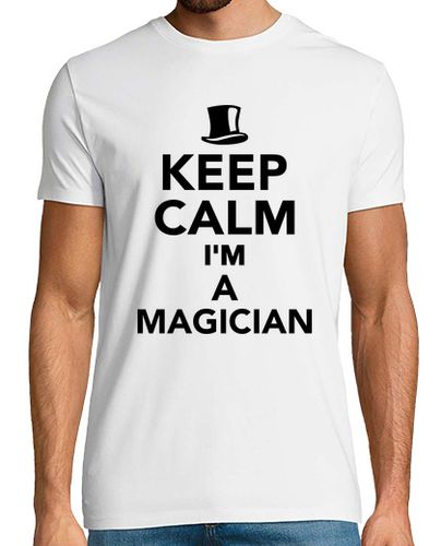 Camiseta mantener la calma im un mago - latostadora.com - Modalova