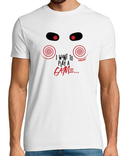 Camiseta Saw - I want to play a game - latostadora.com - Modalova