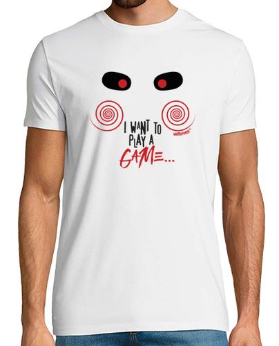 Camiseta Saw - I want to play a game... laTostadora - latostadora.com - Modalova