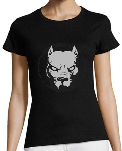 Camiseta Mujer Manga Corta pitbull laTostadora - latostadora.com - Modalova