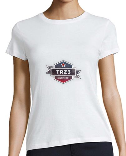 Camiseta mujer Camiseta chica estilo beisbol TRZ3 Trillizos0201 - latostadora.com - Modalova