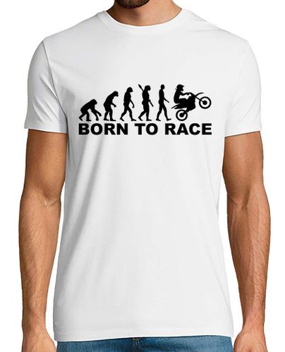 Camiseta evolución nacido para correr motocross - latostadora.com - Modalova