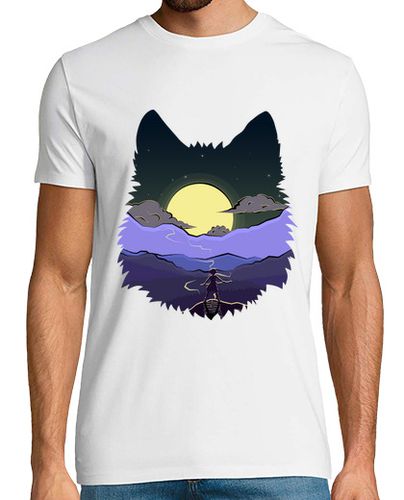 Camiseta lobo mononoke espíritu de la princesa - latostadora.com - Modalova