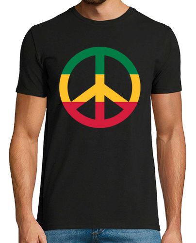 Camiseta bandera de la paz del reggae - latostadora.com - Modalova