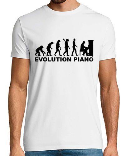 Camiseta piano de la evolución - latostadora.com - Modalova