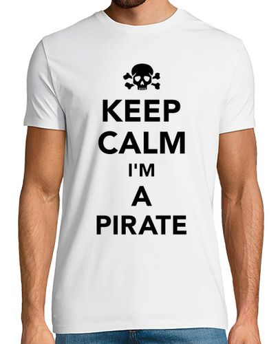 Camiseta mantener la calma que soy un pirata - latostadora.com - Modalova