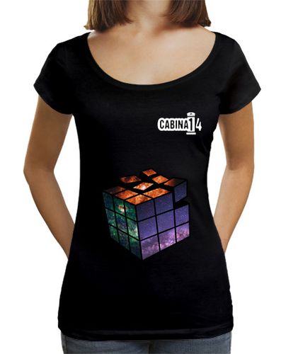 Camiseta mujer Camiseta Chica - Cubo con logo Universo Mágico - latostadora.com - Modalova