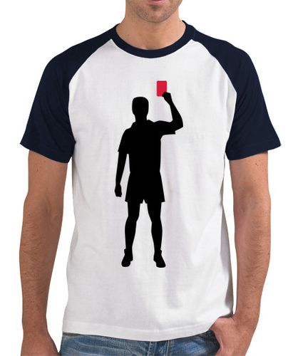 Camiseta árbitro con tarjeta roja - latostadora.com - Modalova