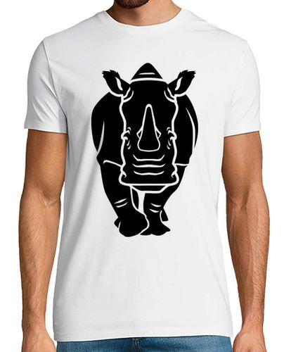 Camiseta rinoceronte negro - latostadora.com - Modalova