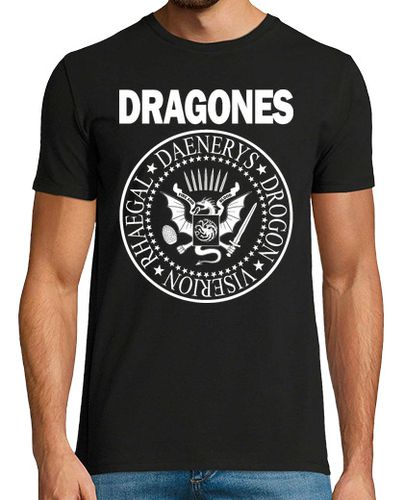 Camiseta DRAGONES (BLANCO) H - latostadora.com - Modalova