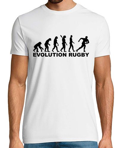 Camiseta Hombre Manga Corta rugby evolución laTostadora - latostadora.com - Modalova