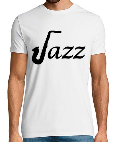 Camiseta Hombre Manga Corta saxofón de jazz laTostadora - latostadora.com - Modalova