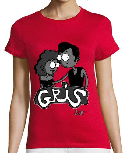Camiseta mujer Gris - Chica - latostadora.com - Modalova